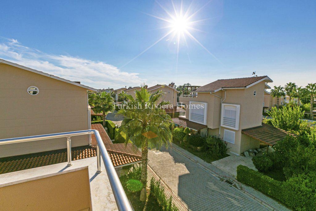 4-Bedroom Spacious Villa for Sale in Belek, Antalya-Balcony-View
