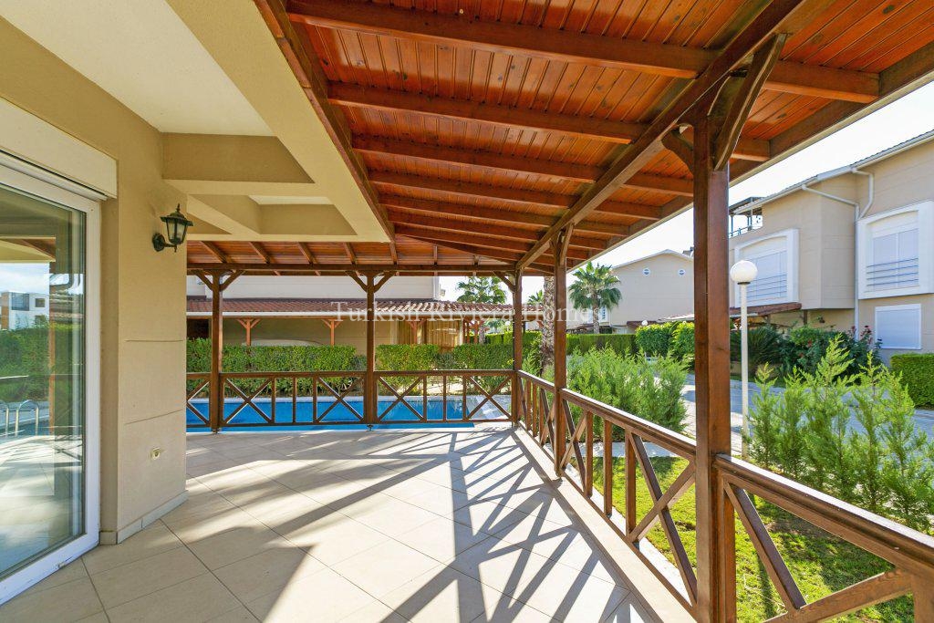 4-Bedroom Spacious Villa for Sale in Belek, Antalya-Balcony