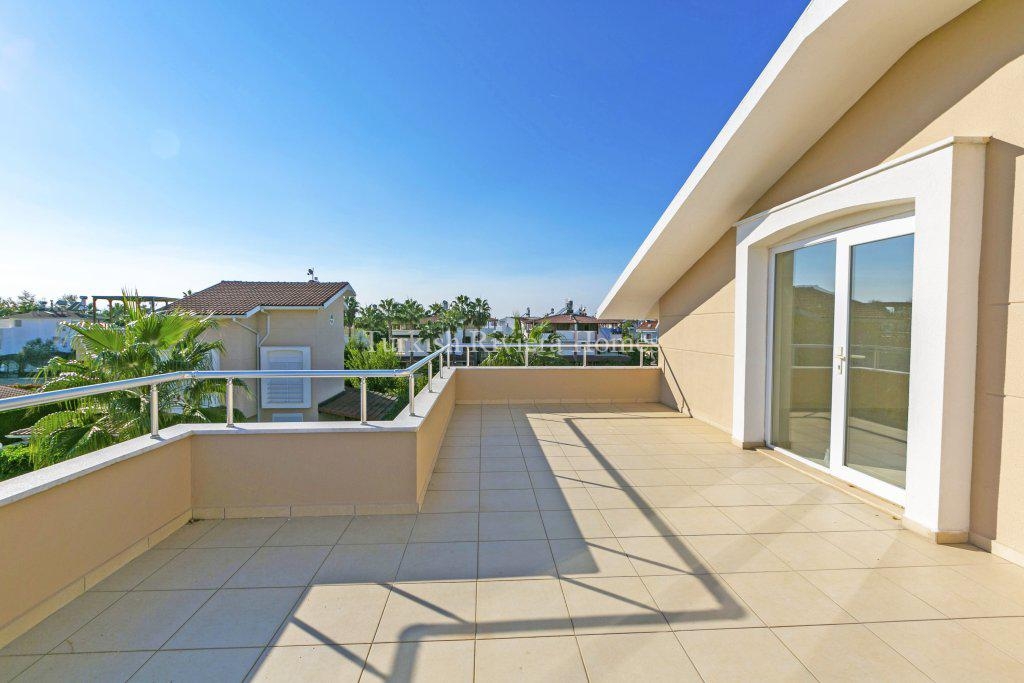 4-Bedroom Spacious Villa for Sale in Belek, Antalya-Terrace