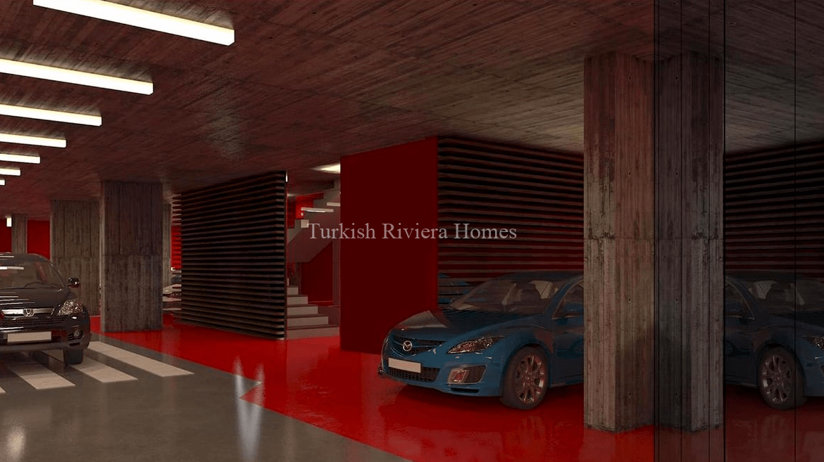 Hotel Concept Project in Döşemealtı, Antalya-Parking