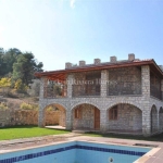Modern Stone Built Private Villa for sale in Side town of Antalya