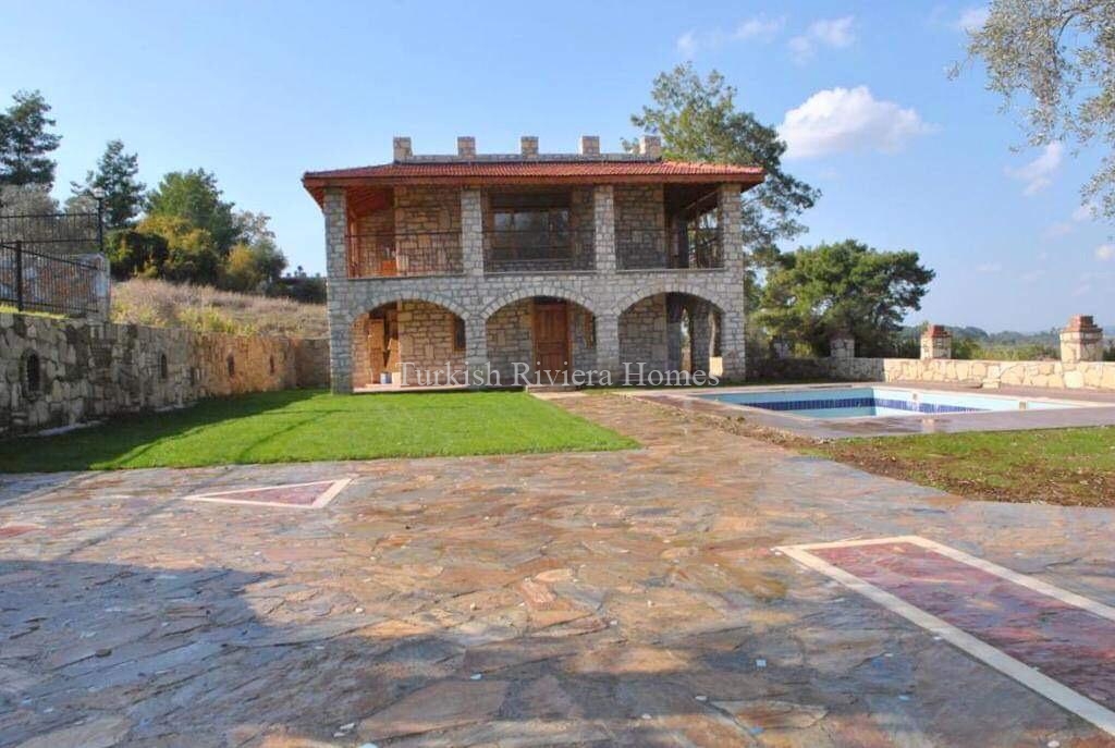 Modern Stone Built Private Villa for sale in Side