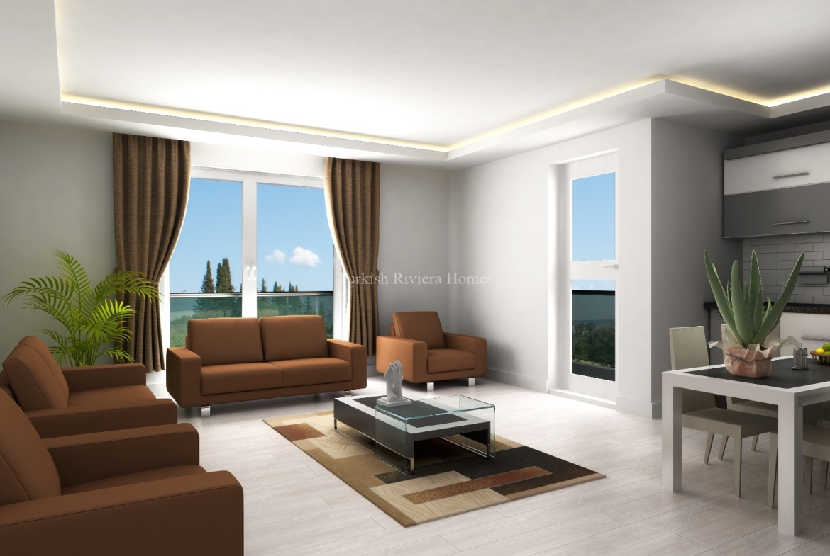 Luxurious Apartments in the Konyaalti Antalya-Drawing