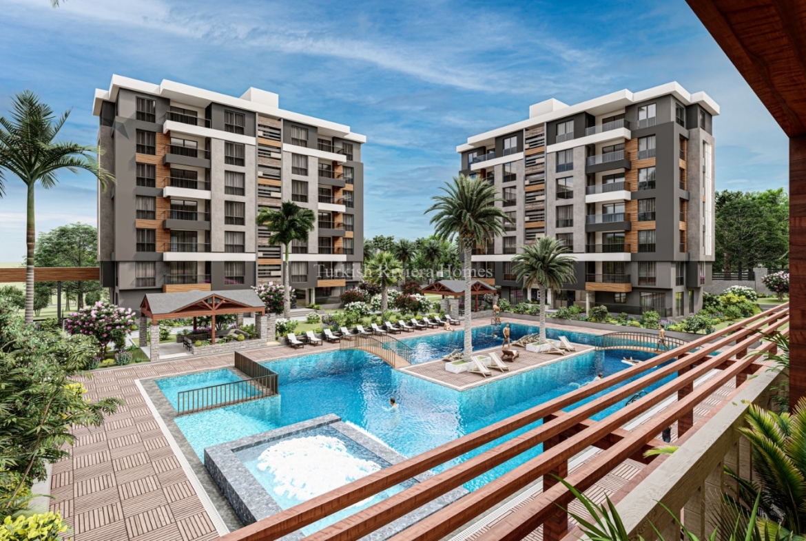 Stylish Residences for Sale in Kepez Antalya