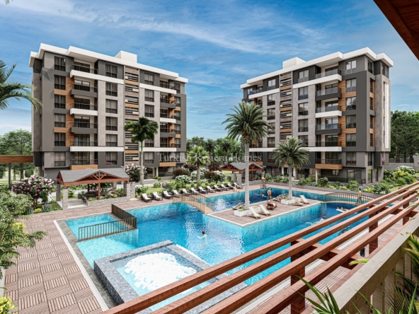 Stylish Residences for Sale in Kepez Antalya