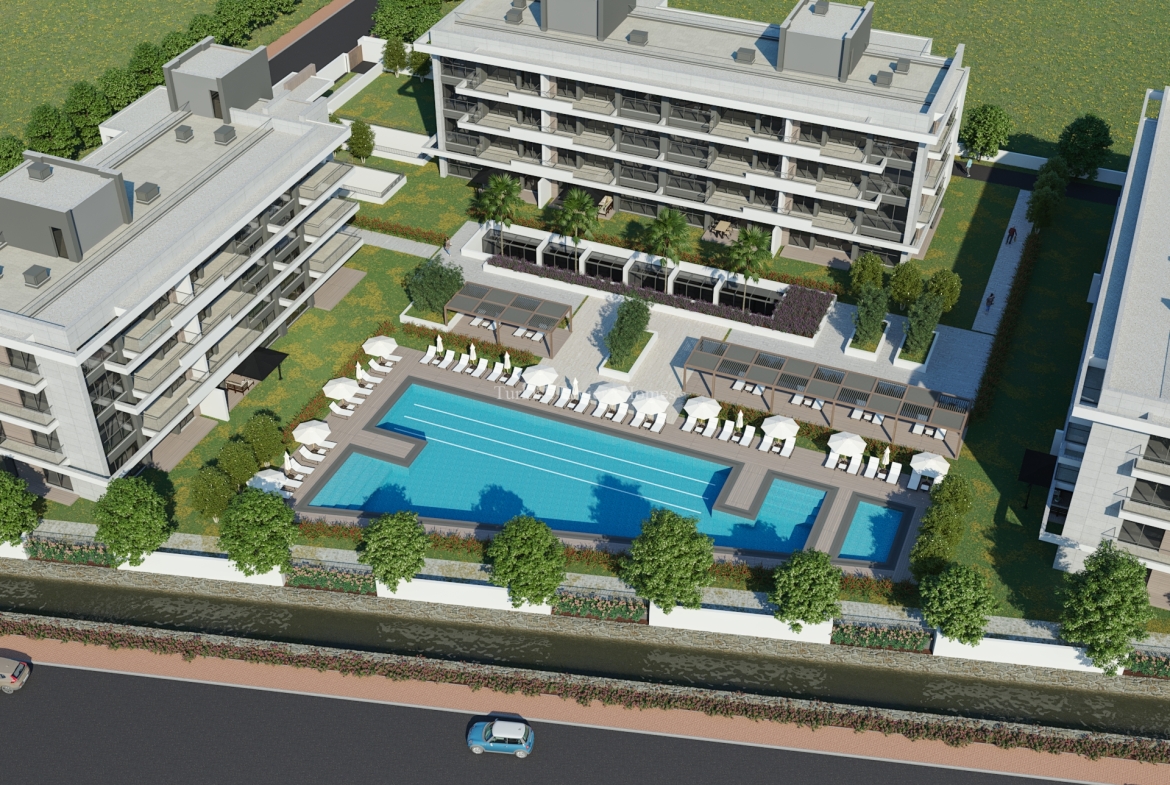 3+1 Apartments Up for Sale in a Plush Antalya