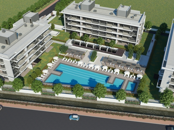 3+1 Apartments Up for Sale in a Plush Antalya