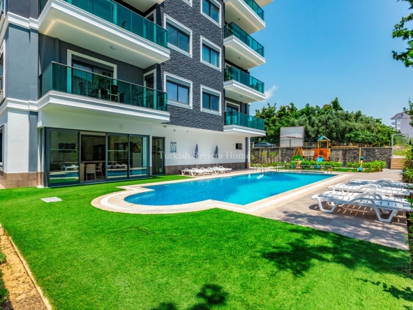 Spacious Apartments Available in a Residential Project in Alanya