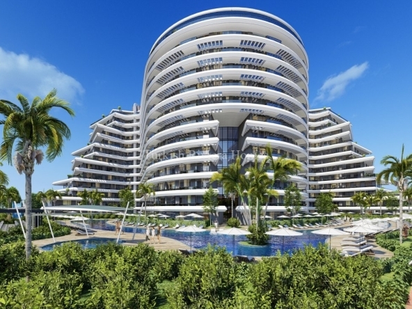 Luxury Apartments in a Unique 12 Story Complex in Antalya