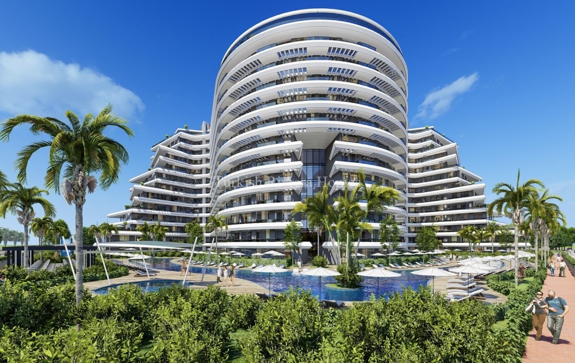 Luxury Apartments in a Unique 12 Story Complex in Antalya