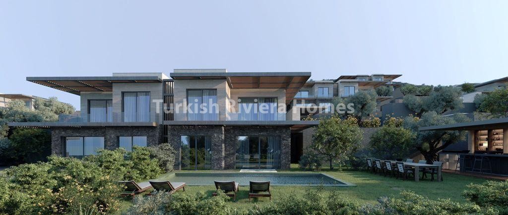 Luxury apartments with private swimming pools in Gundogan