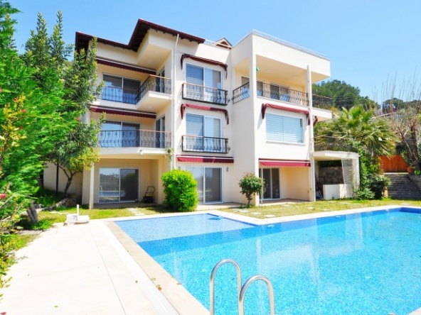 Luxurious Triplex Villa Near Forest Area for Sale in Gocek
