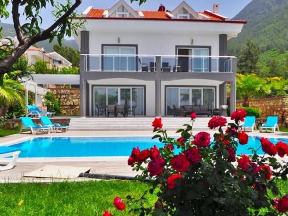 Spacious and Splendid Triplex Villa in Ovacik for sale