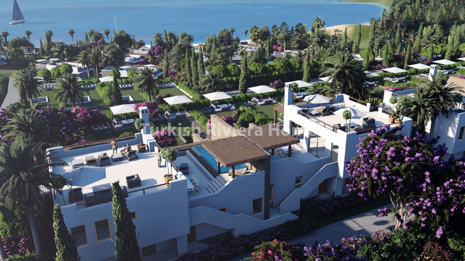 Luxurious Abodes in an Upcoming Project, Available for Sale in Northern Cyprus