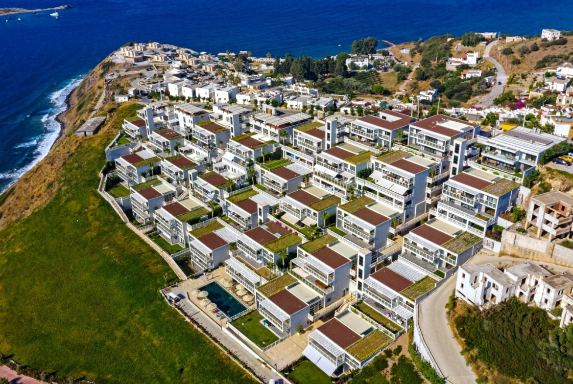 Luxury Apartments in Bodrum Gumusluk with Stunning Sea Views