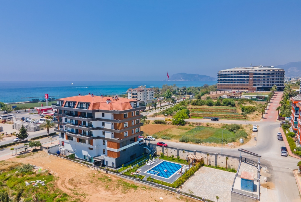 Excellent Sea View Apartment for Sale in Kestel, Alanya