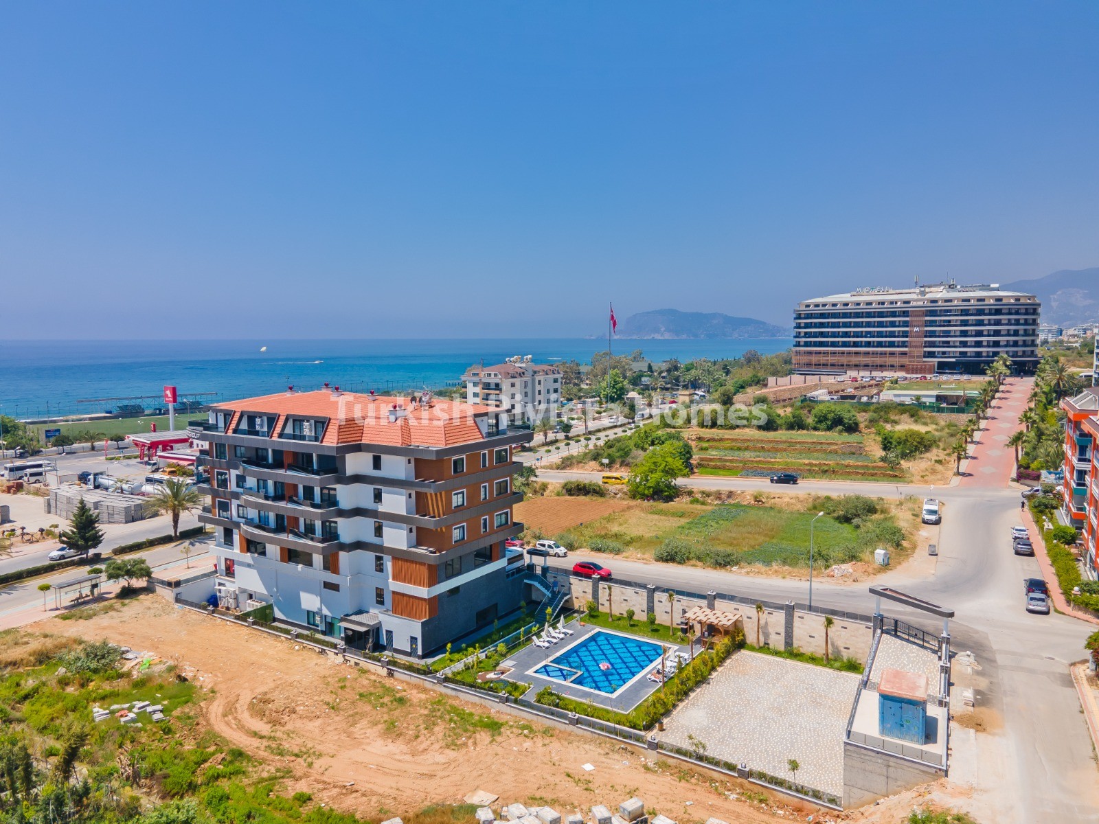 Excellent Sea View Apartment for Sale in Kestel, Alanya