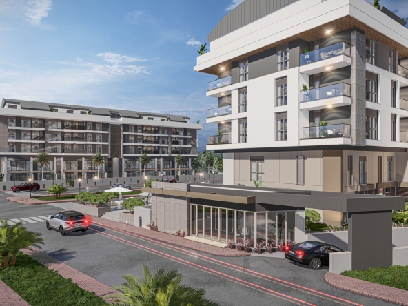 Modern Lifestyle Apartments in Konyaalti, Antalya