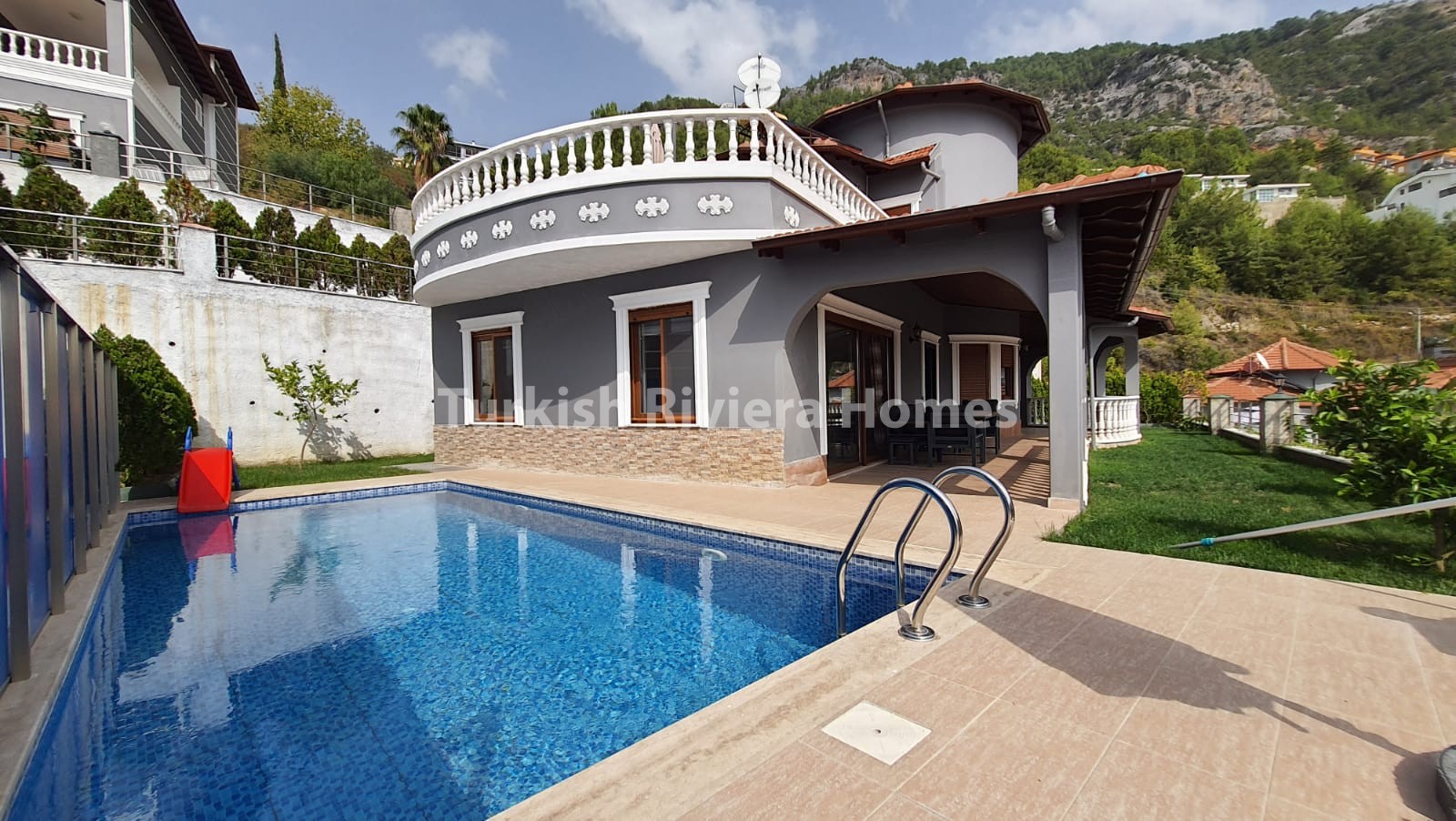 Uniquely Designed Fully Furnished 3 Bedrooms Villa for Sale in Alanya