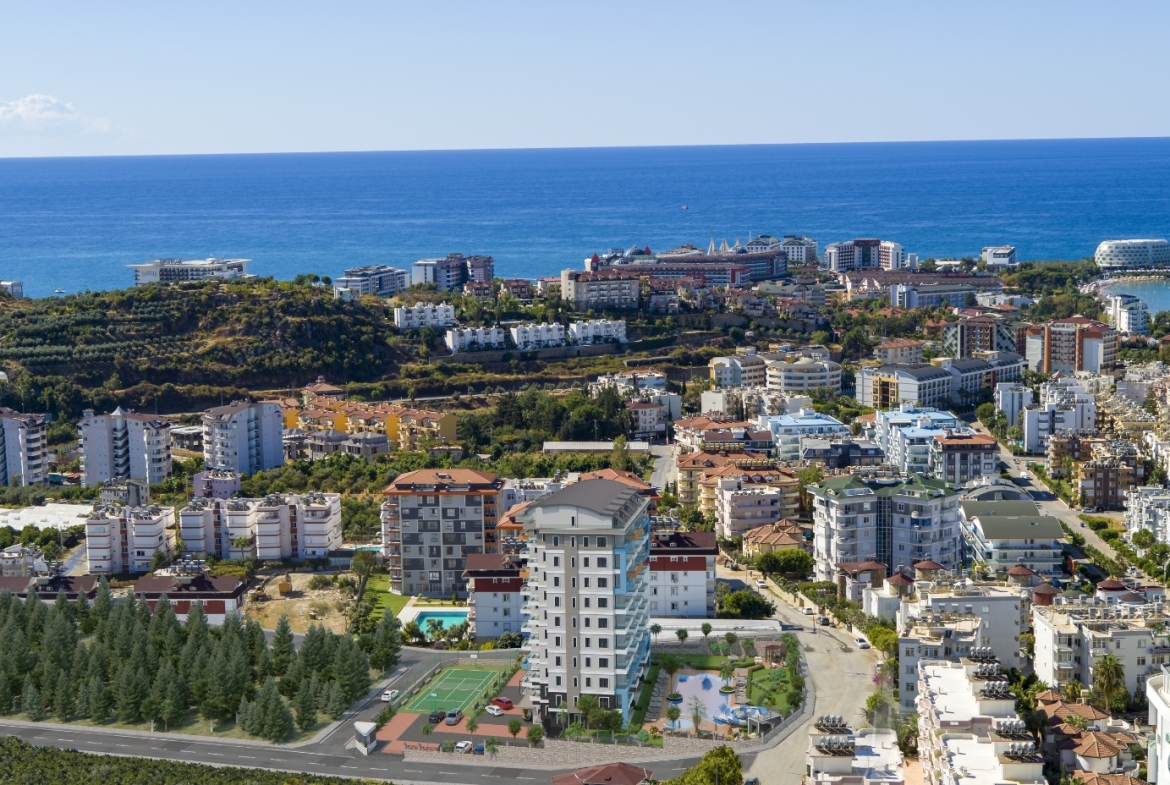 Alluring 1-Bedroom Apartment in Avsallar, Alanya