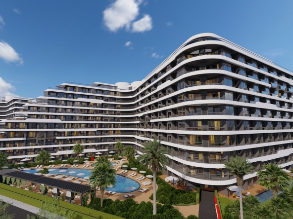Lucrative Residential Apartments in an Upcoming Project in Alanya