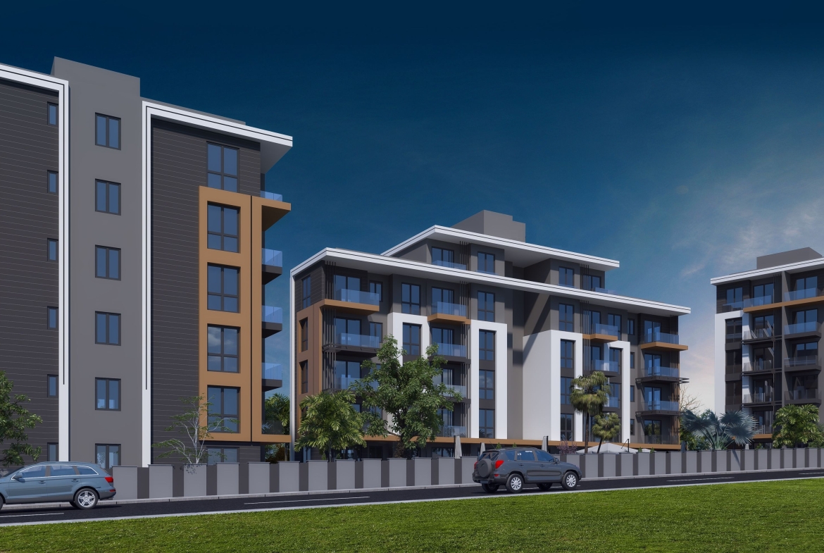 Buy Affordable Apartments in this Upcoming Residential Project in Antalya