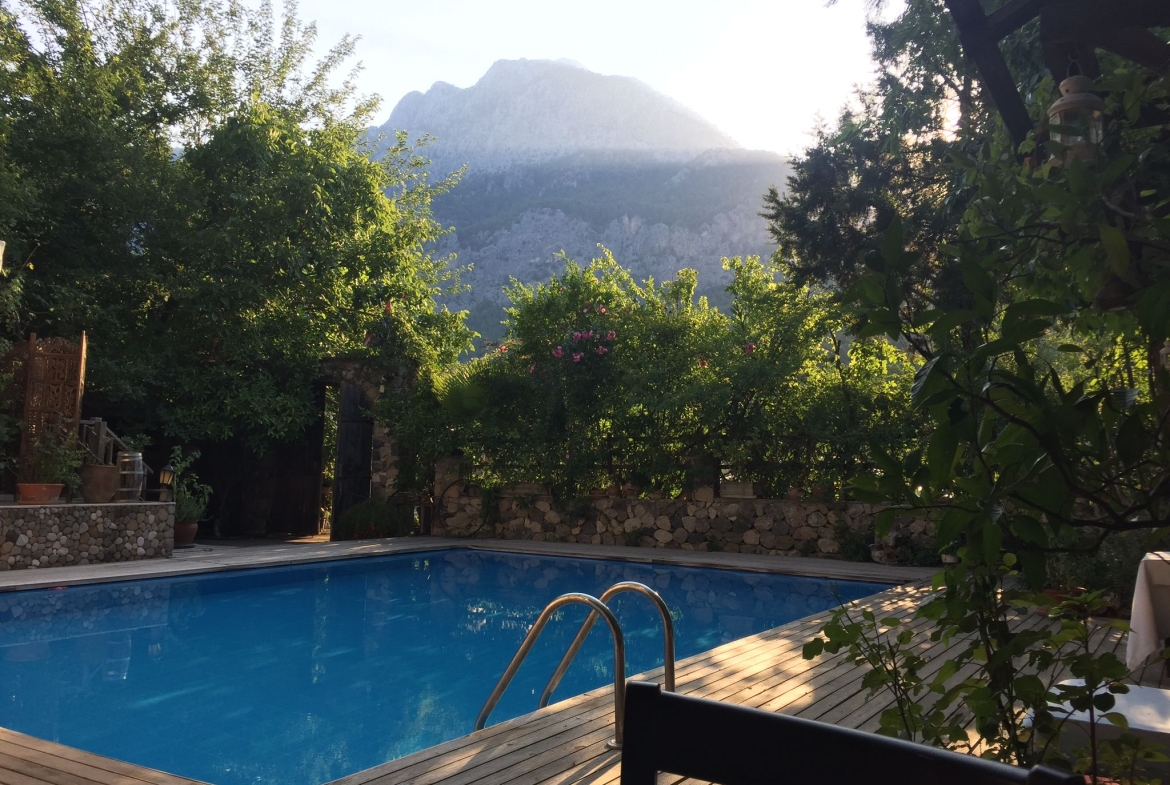 Beautiful Hotel for Sale with Fantastic Mountain View in Kemer