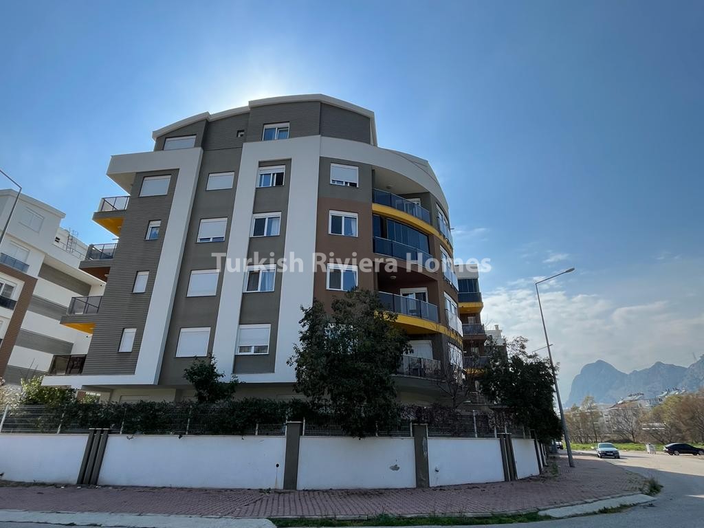 Brand New Partially Furnished Apartment in Konyaalti