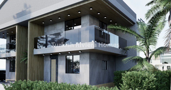 Super Luxury Triplex Villa for Sale in Kepez