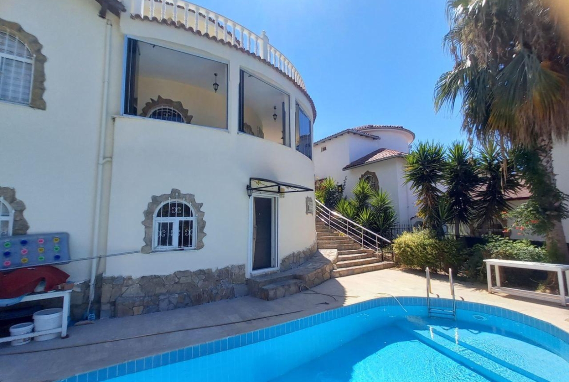 Premium Sea View Detached Villa for Sale in Avsallar