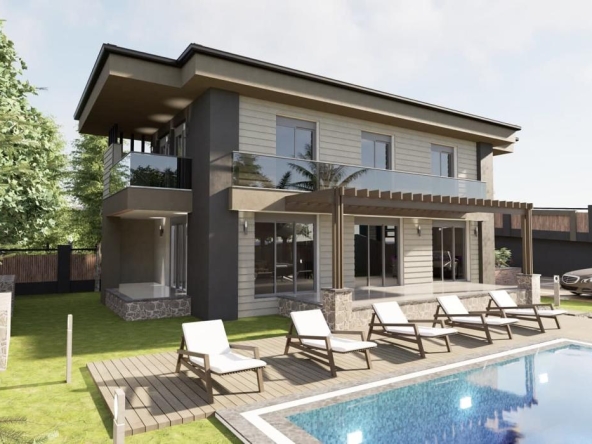Respectable Four Bedroom Villa with Private Pool in Kemer
