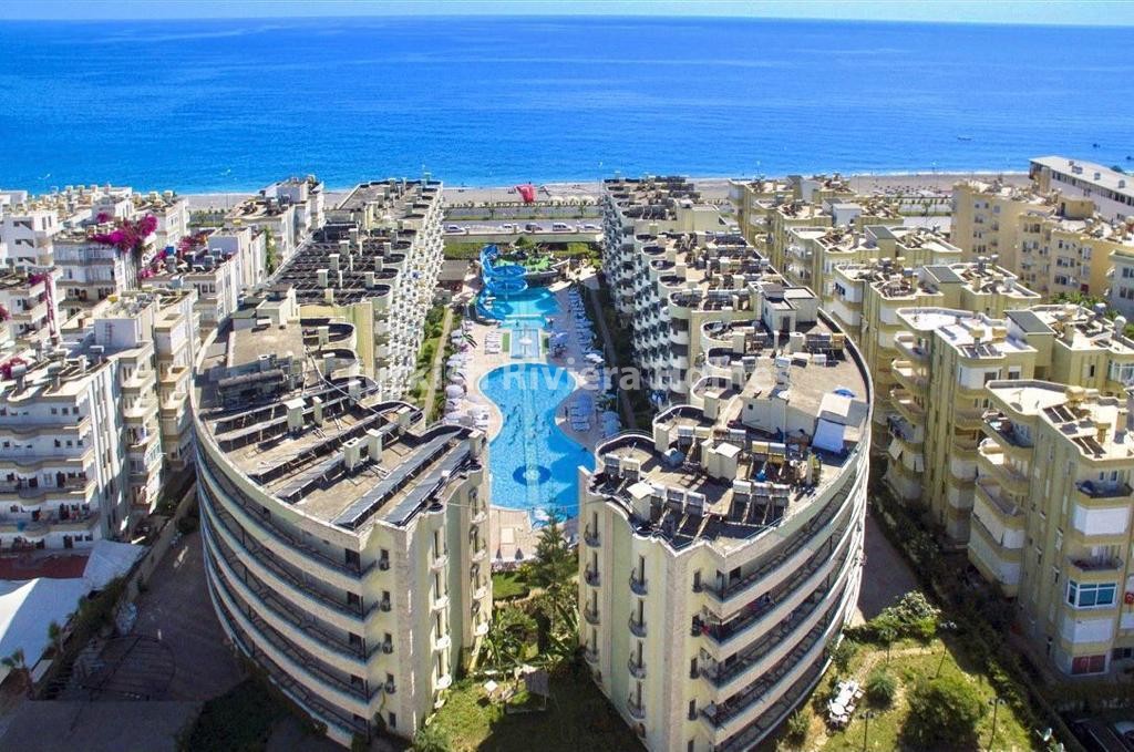 Fantastic Sea and Beach Front Residential Apartment in Mahmutlar
