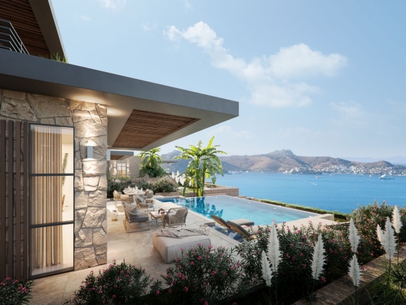 Stunning Villas in Bodrum with Mesmerizing View of Yalikavak Marina