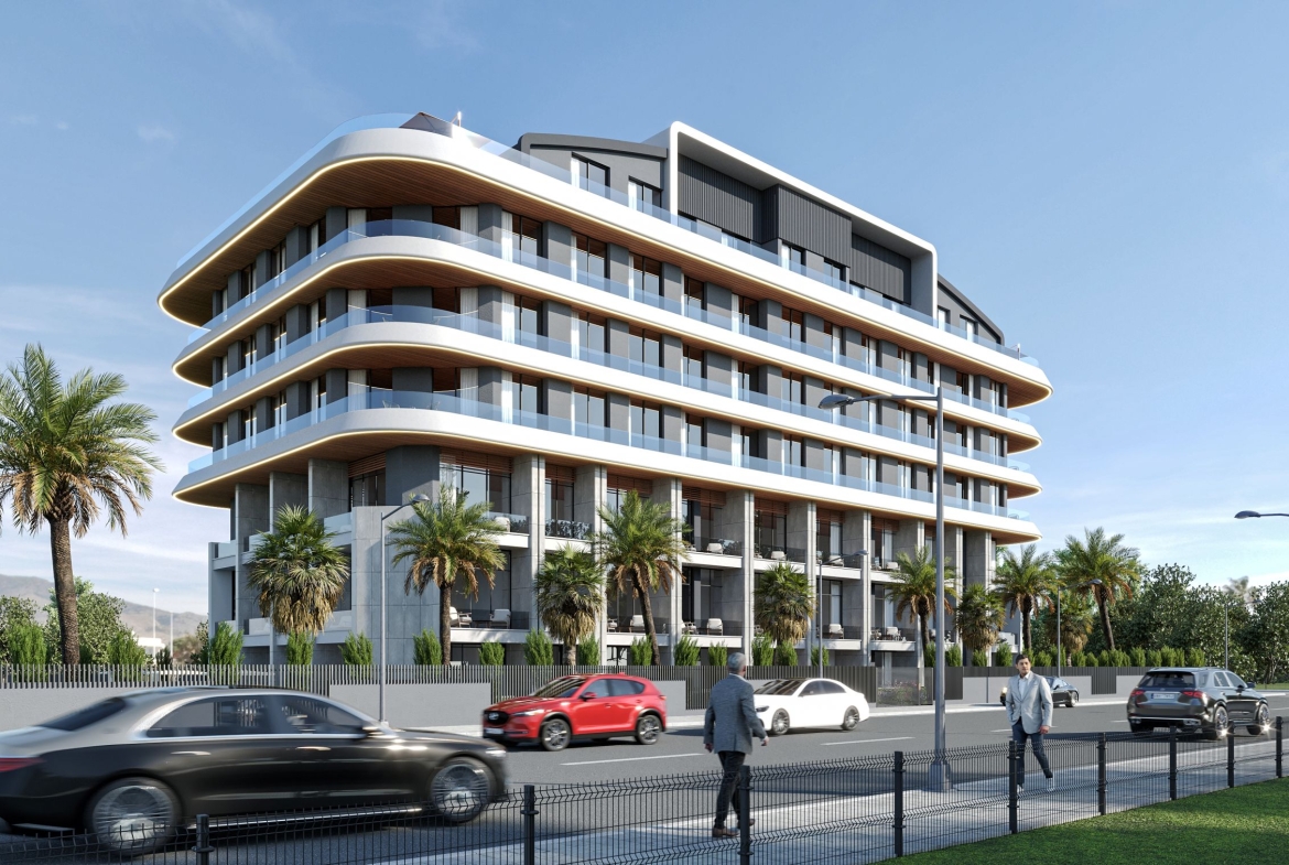 Modern Designed Apartments for Sale in Konyaalti, Antalya