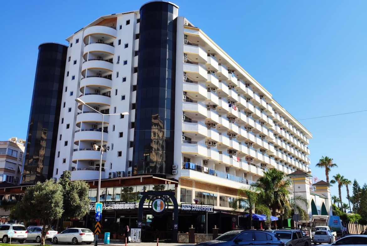 5 Star Sea and Beach Front Hotel for Sale in Alanya