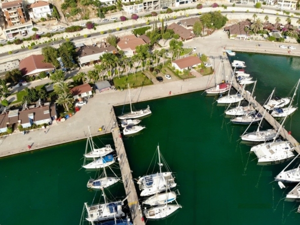 Land with Captivating Sea and Marina Views in Finike