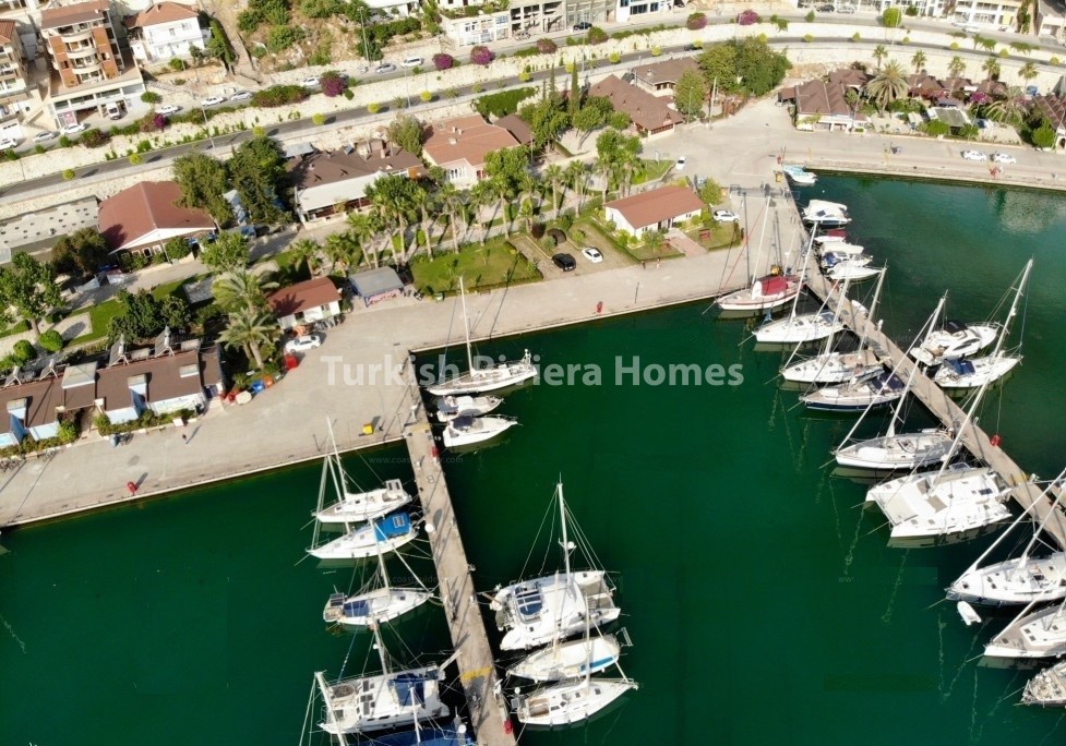 Land with Captivating Sea and Marina Views in Finike