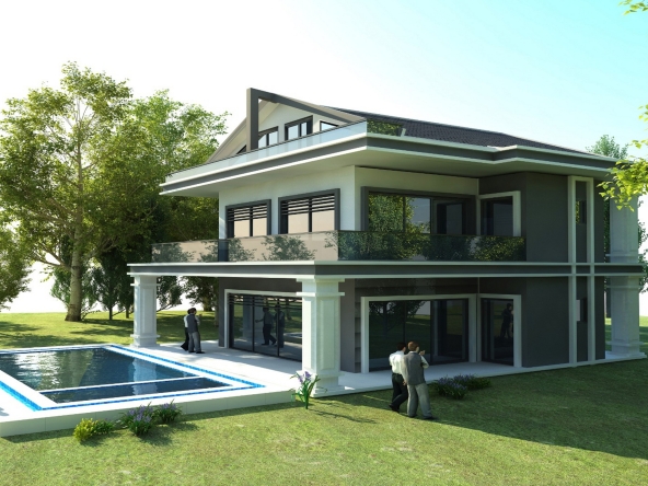Ultra-Luxury 4 Bedroom Detached Villa with Magnificent Sea View in Faralya