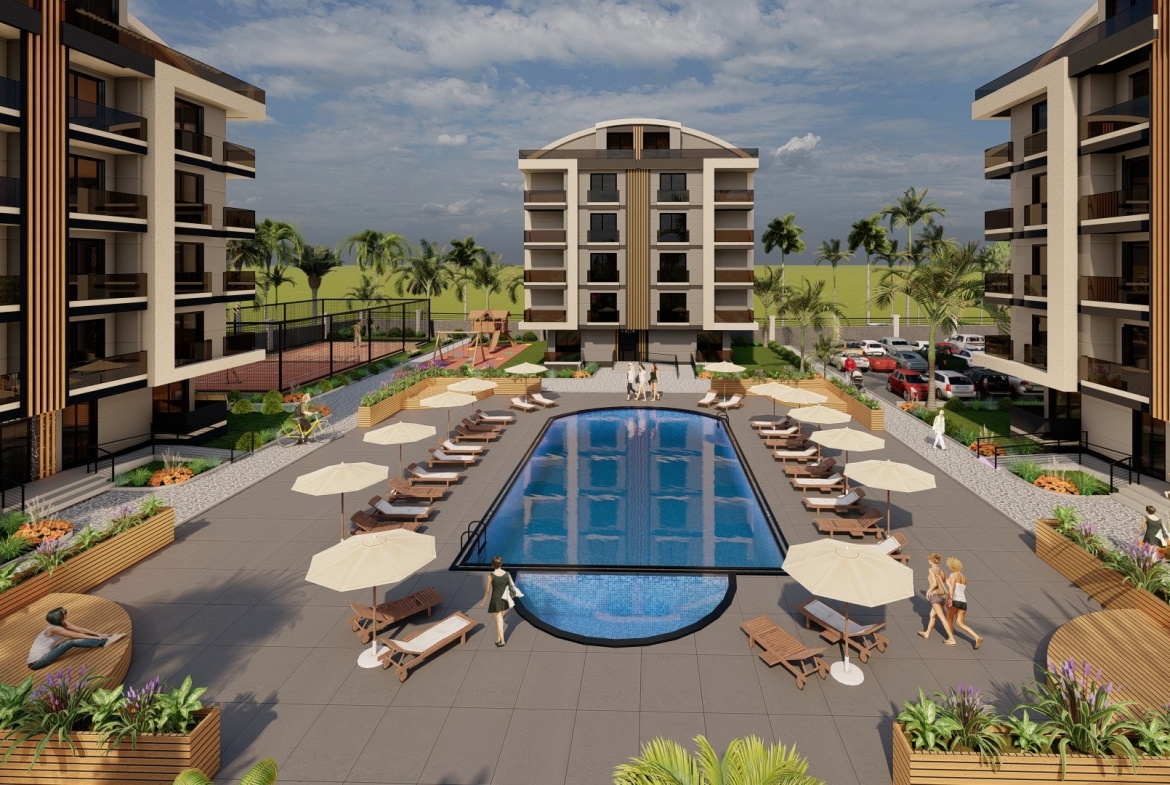 Luxury Living in Döşemealtı, Antalya: Premium Residential Apartments for Sale