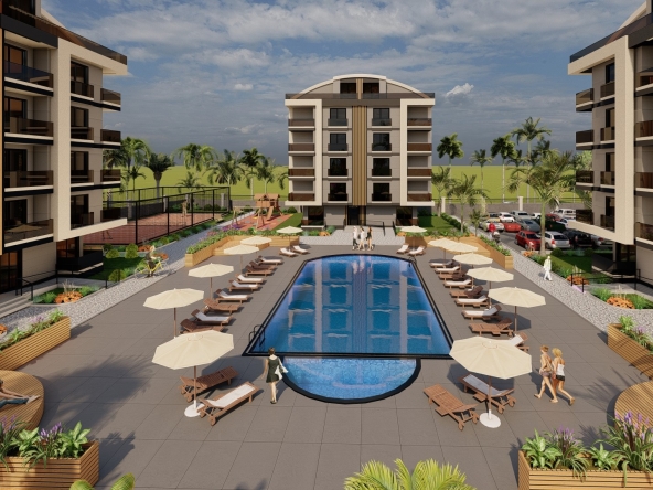 Luxury Living in Döşemealtı, Antalya: Premium Residential Apartments for Sale