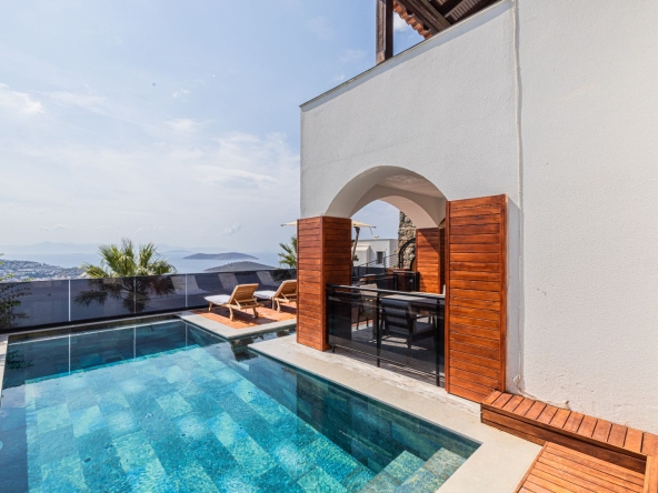 Modern Home with Spectacular Views in Yalikavak, Bodrum