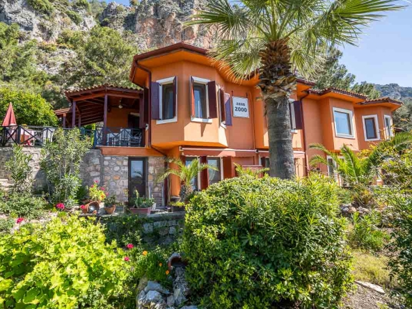 Stunning 3-Bedroom Duplex Villa with Panoramic Sea Views in Gocek Hillside