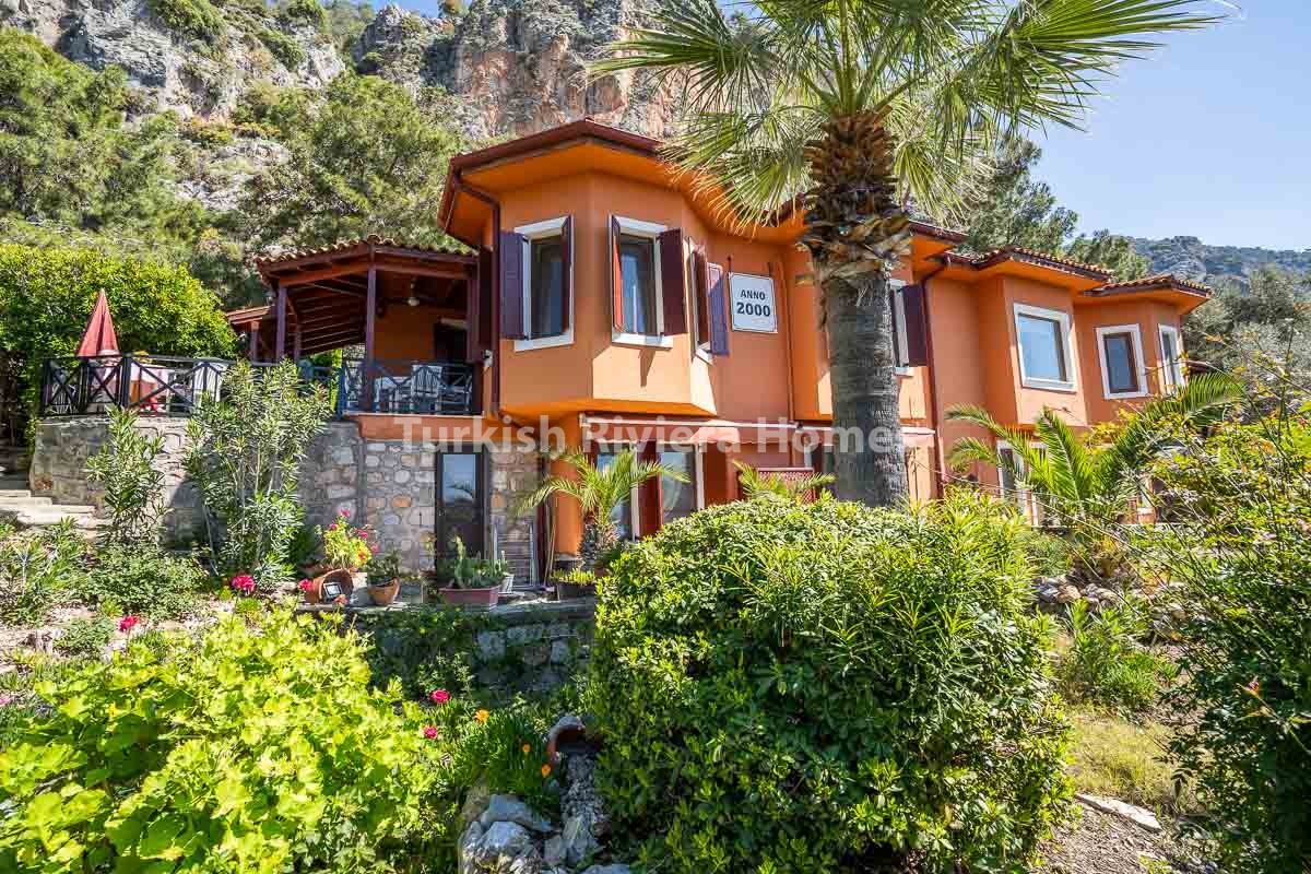Stunning 3-Bedroom Duplex Villa with Panoramic Sea Views in Gocek Hillside