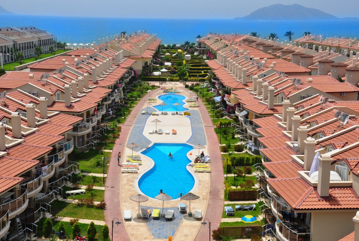 Ultra-Luxury 2 Bedroom Seafront Apartment on Calis Beach, Fethiye