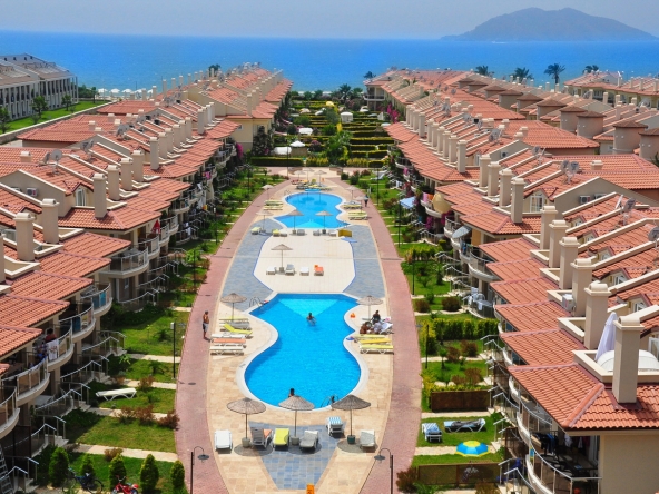 Ultra-Luxury 2 Bedroom Seafront Apartment on Calis Beach, Fethiye