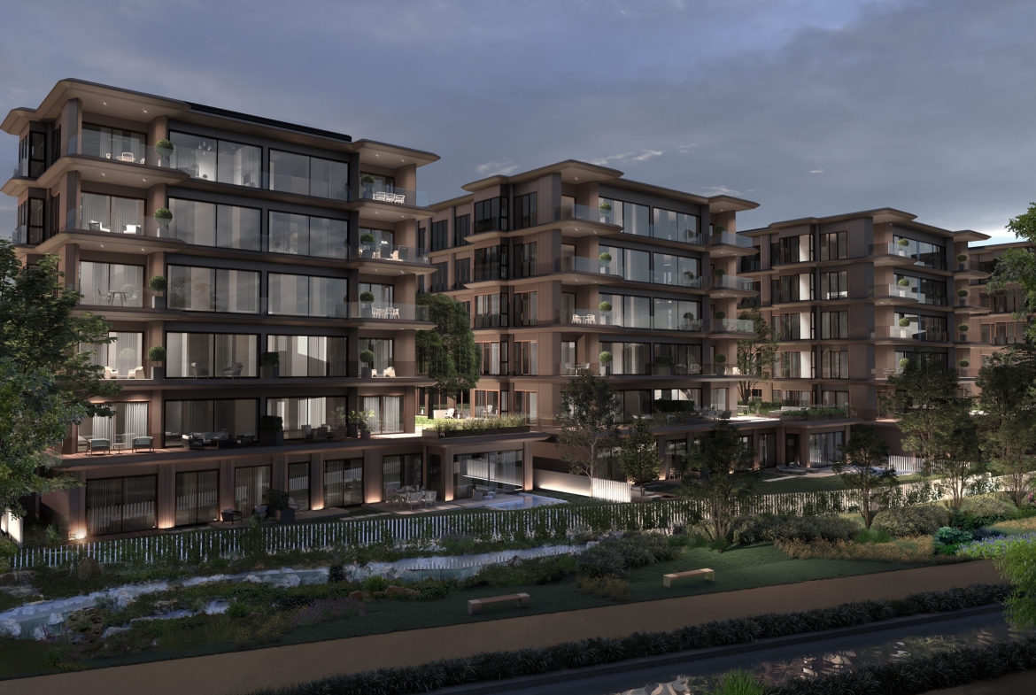 Luxurious and Exclusive Residential Project in Göktürk İstanbul