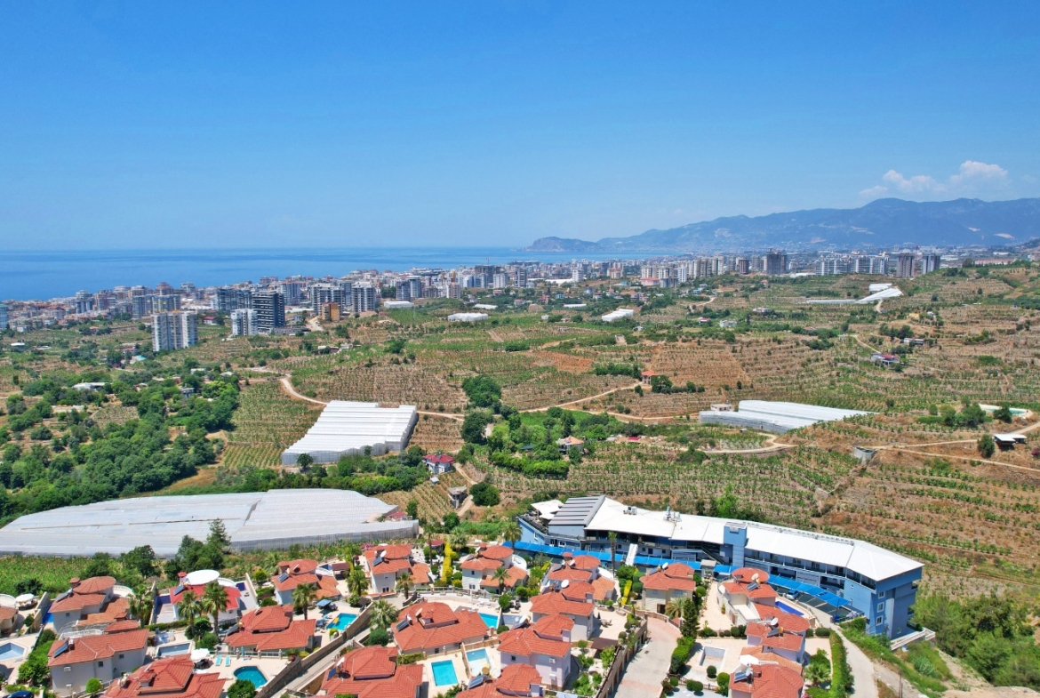 Fully Furnished 3 Bedroom Seaview Villa in Kargicak, Alanya