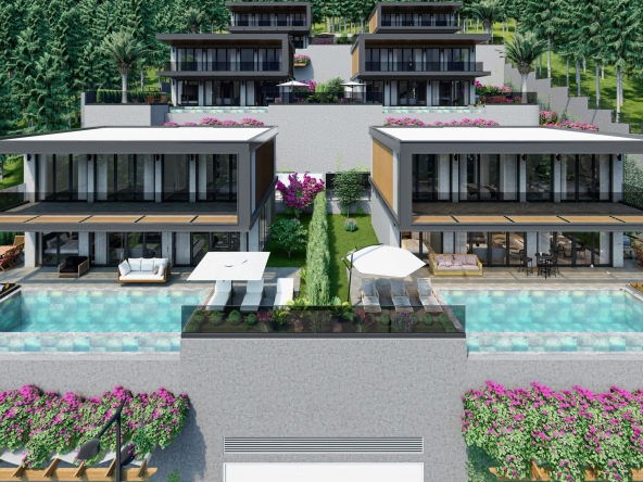 Luxurious and Premium Villas for Sale in Tepe, Alanya