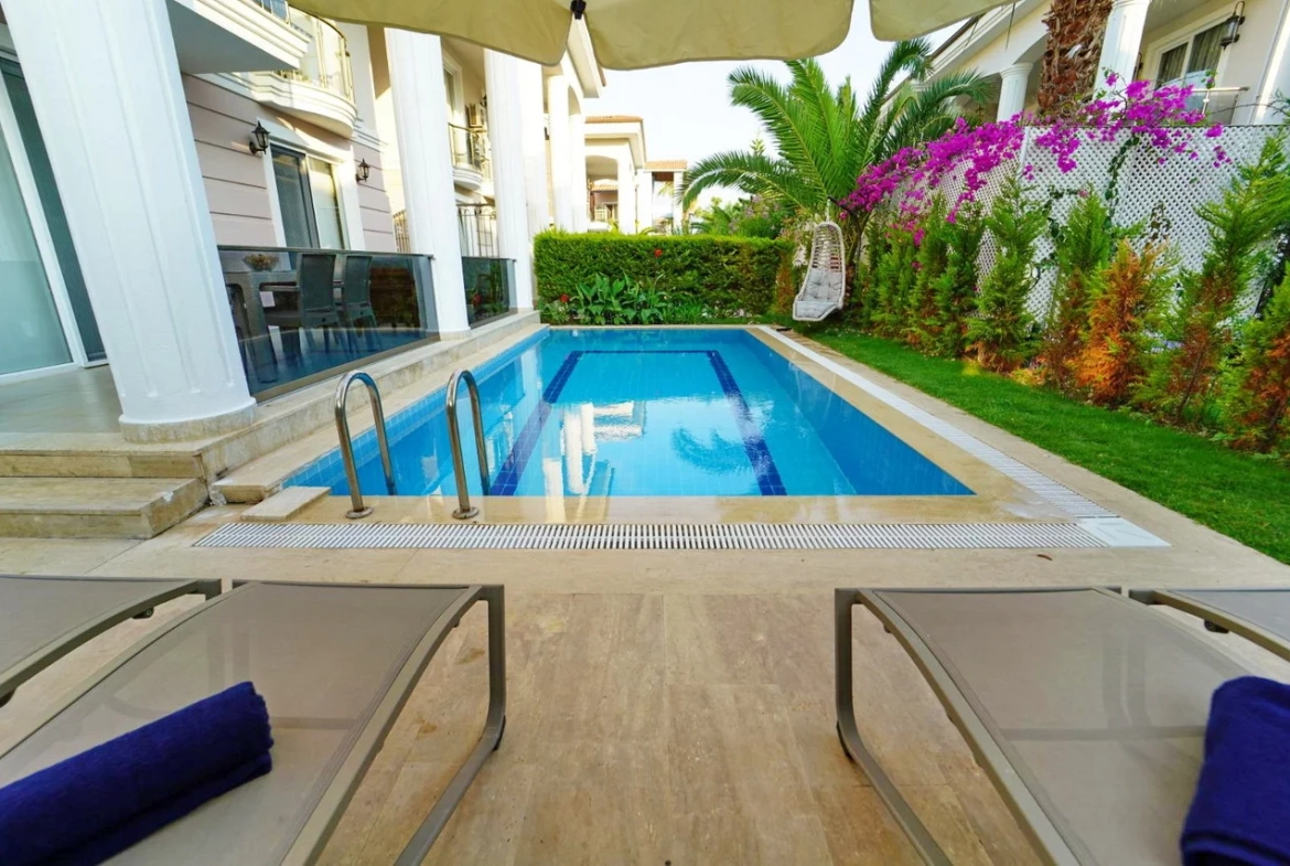 Exclusive 5-Bedroom Villa with Private Pool and Lush Gardens at Calis Beach, Fethiye