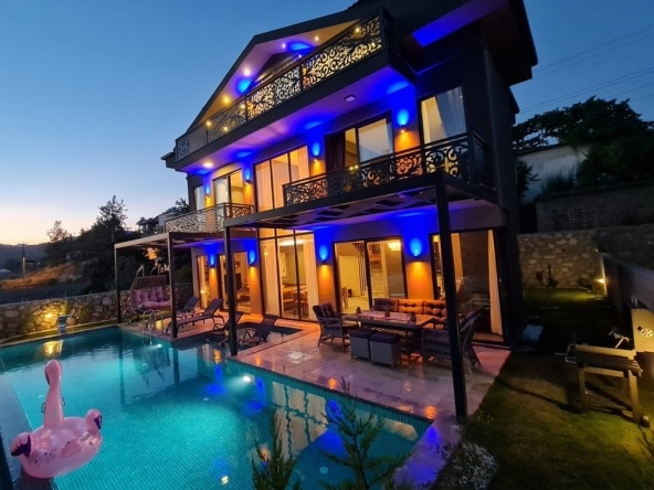 Lavish 3-Bedroom Villa with Dual Pools in Ciftlik, Fethiye